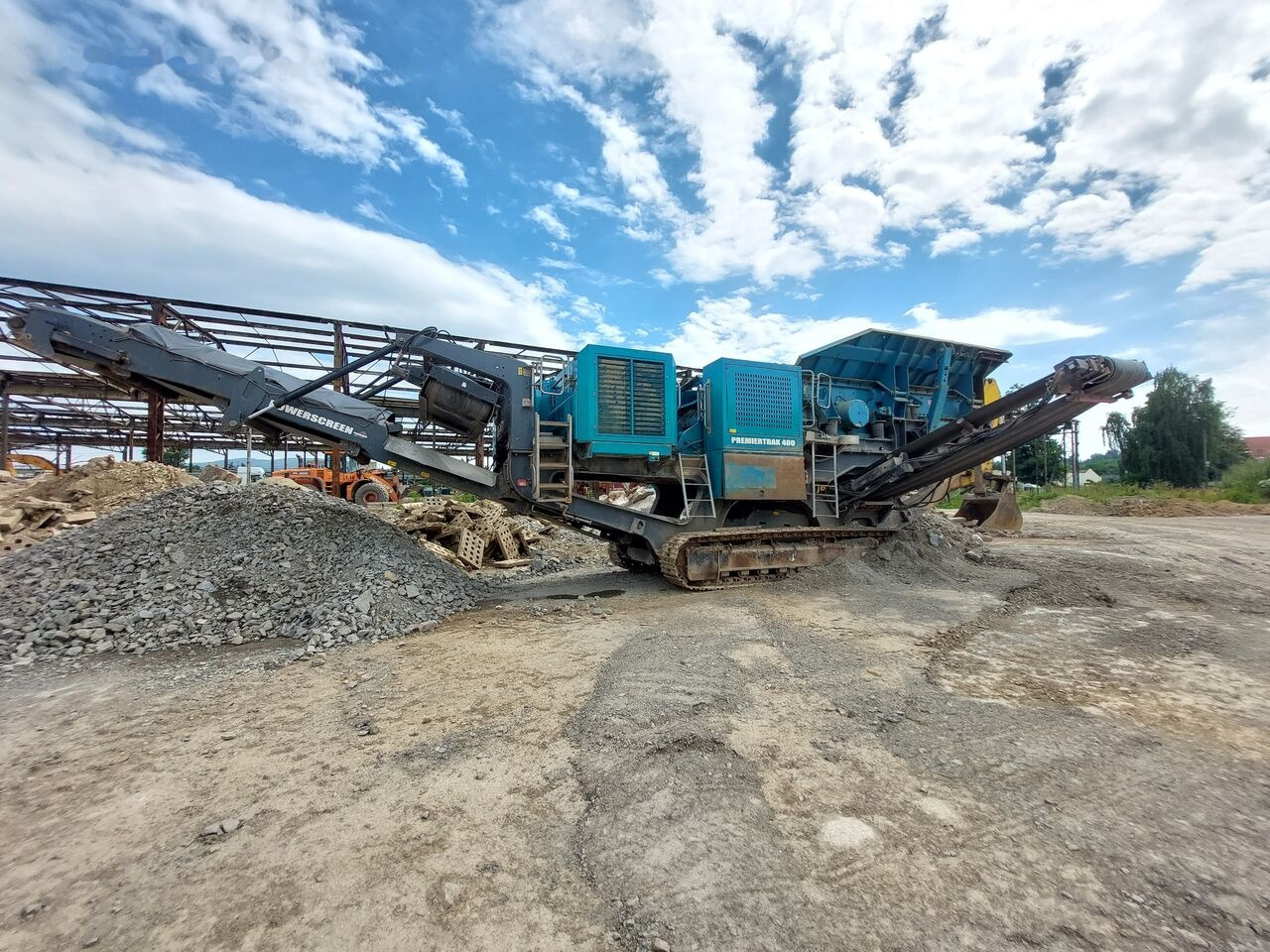 Powerscreen Premiertrak Pt Jaw Crusher Trituradora M Vil De Pa Ses