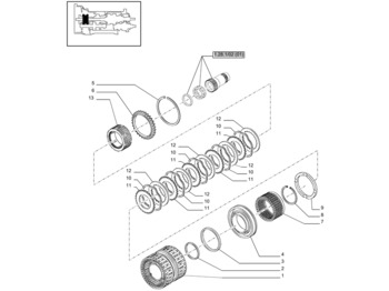 Embrague y piezas NEW HOLLAND