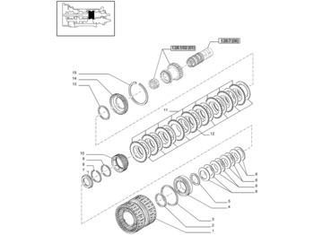 Embrague y piezas NEW HOLLAND