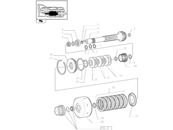 Embrague y piezas NEW HOLLAND