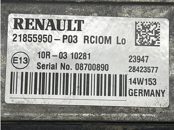 Unidad de control RENAULT T