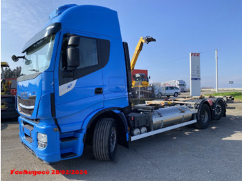 Camión portacontenedore/ Intercambiable IVECO Stralis