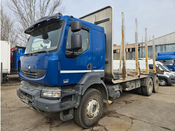 Camión forestal RENAULT Kerax 460