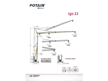 Grúa automontante POTAIN