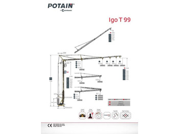 Grúa automontante POTAIN