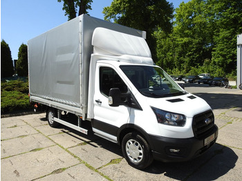 Furgoneta con lona nuevo Ford TRANSIT PRITSCHE PLANE 8 PALETTEN AUFZUG A/C: foto 5