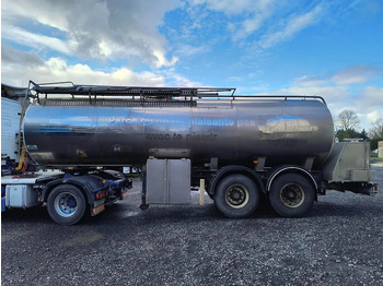 Semirremolque cisterna para transporte de leche MAISONNEUVE 25000L INSULATED INOX TANK: foto 2