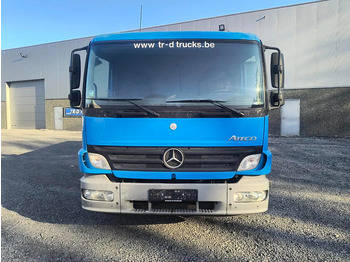 Camión multibasculante Mercedes-Benz Atego 1218 HOOK + CONTAINER INCLUDED - VERY GOOD STATE: foto 3