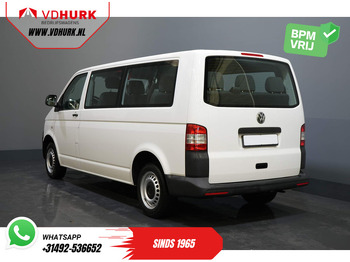 Minibús, Furgoneta de pasajeros Volkswagen Transporter Kombi 2.0 TDI 140 pk DSG Aut. L2 Combi BPM Vrij! € 19.897,- Incl. BTW 9 Persoons/ 9 P/ Airco/ Cruise: foto 2