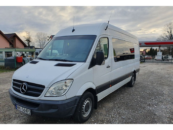 Minibús, Furgoneta de pasajeros Mercedes-Benz SPRINTER 319 9 OSOB KLIMA WEBASTO TV TYL PODUSZKI EURO5: foto 3