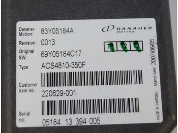 Unidad de control para Equipo de manutención Toyota/BT 220629-001 | Danaher motion AC Superdrive motor controller 83Y05184A A Danaher motion AC Superdrive motor controller 83Y05184A ACS4810-350F Rev 0013 sn. 0518413394005: foto 2