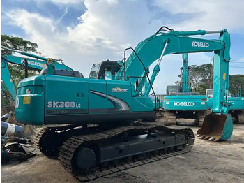 Excavadora Original Excavadora Usada Kobelco Sk75 Sk200 Used Crawler Excavator: foto 5