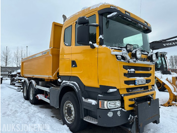 Camión volquete 2014 Scania R 560 6X4 - BRØYTERIGGERT TIPPBIL MED UNDERLIGGET SKJÆR - 527294 Km. - Euroklasse 5T: foto 3