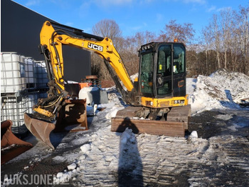 Leasing para  2016 JCB 51R-1 Gravemaskin - Engcon tiltrotator - Pusskuffe - Graveskuffe - Smalskuffe - Sentralsmøring - Sertifisert 2016 JCB 51R-1 Gravemaskin - Engcon tiltrotator - Pusskuffe - Graveskuffe - Smalskuffe - Sentralsmøring - Sertifisert: foto 1