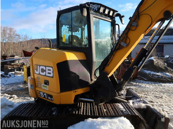 Leasing para  2016 JCB 51R-1 Gravemaskin - Engcon tiltrotator - Pusskuffe - Graveskuffe - Smalskuffe - Sentralsmøring - Sertifisert 2016 JCB 51R-1 Gravemaskin - Engcon tiltrotator - Pusskuffe - Graveskuffe - Smalskuffe - Sentralsmøring - Sertifisert: foto 5