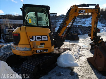 Leasing para  2016 JCB 51R-1 Gravemaskin - Engcon tiltrotator - Pusskuffe - Graveskuffe - Smalskuffe - Sentralsmøring - Sertifisert 2016 JCB 51R-1 Gravemaskin - Engcon tiltrotator - Pusskuffe - Graveskuffe - Smalskuffe - Sentralsmøring - Sertifisert: foto 4