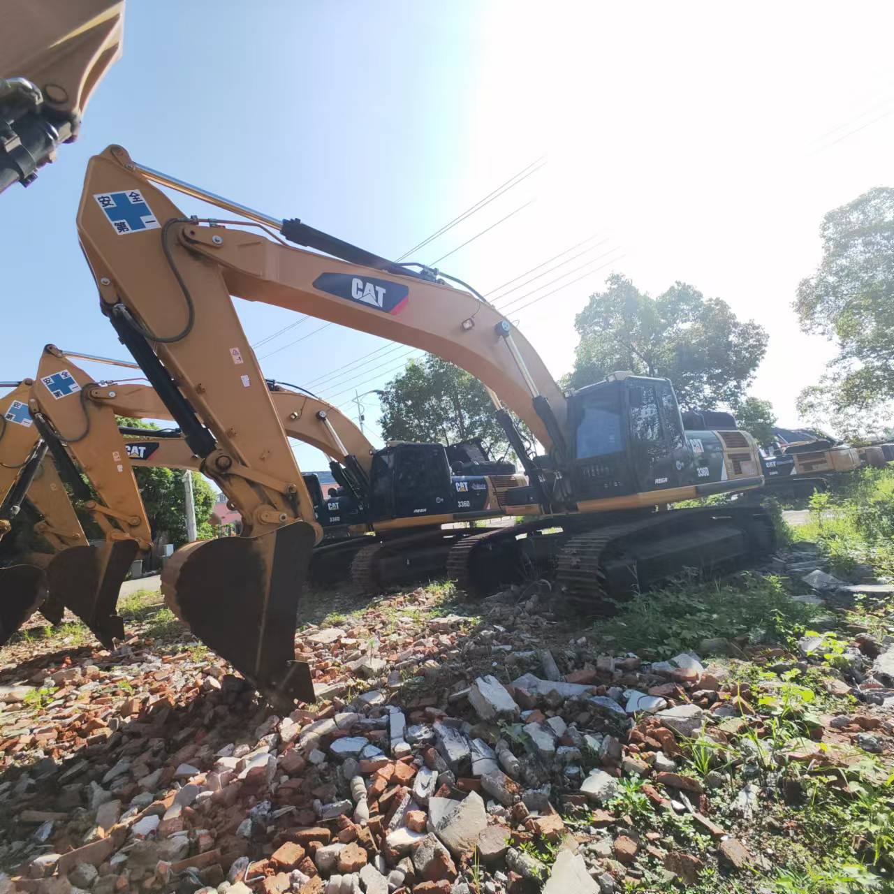 Excavadora de cadenas CATERPILLAR 336D