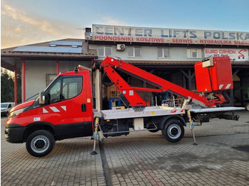 Camión con plataforma elevadora GSR E 169TR - Iveco Daily 35S12 - bucket truck boom: foto 5