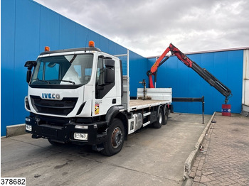 Camión caja abierta, Camión grúa Iveco Trakker 360 6x4, EURO 6. Palfinger, Remote: foto 5