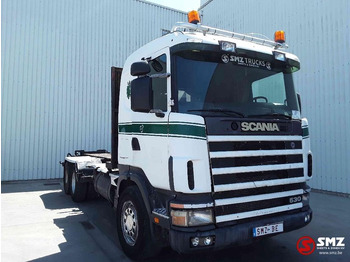 Camión caja abierta SCANIA 144