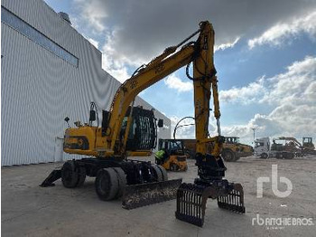 Excavadora de ruedas JCB JS145W Pelle Sur Pneus: foto 4