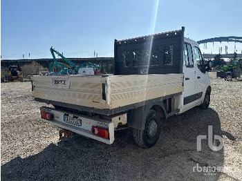 Camión caja abierta RENAULT MASTER DCI125 Crew Cab Camion Plateau: foto 3