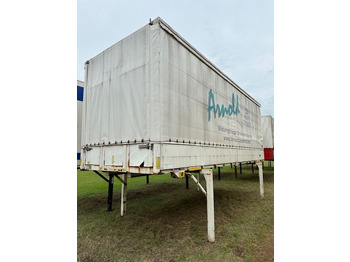 Toldo carrocería Ackermann-Fruehauf Wechselpritsche mit Bordwänden und Plane BDF System 7.150 mm: foto 4