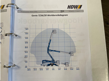 Plataforma elevadora remolcable Genie TZ 34/20: foto 4