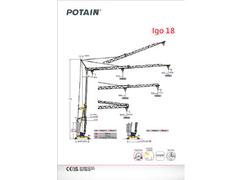 Grúa automontante POTAIN