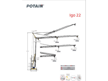 Grúa automontante POTAIN