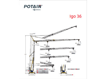 Grúa automontante POTAIN