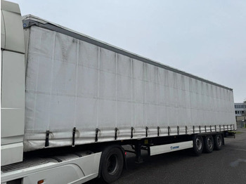 Semirremolque lona Krone SD - 3 AXLE SAF + LIFTING AXLE + SLIDING ROOF: foto 5