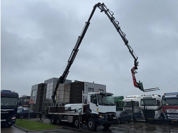 Camión caja abierta RENAULT C 430