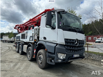 Camión bomba de hormigón MERCEDES-BENZ Arocs