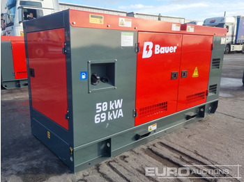 Generador industriale Unused Bauer GFS-50KW: foto 4