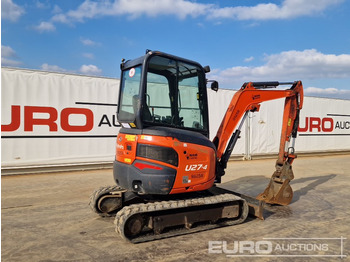 Miniexcavadora 2020 Kubota U27-4: foto 5