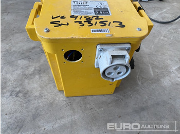 Equipo de construcción Elite 5Kva 110 Volt Transformer: foto 4