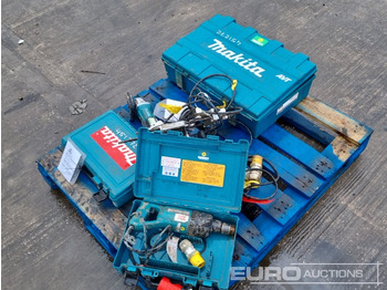 Equipo de construcción Makita 110Volt AVT HR5212C Hammer Drill, RP1801 Plunge Router, 9565P Angle Grinder, GA50 Angle Grinder, 8406 Core Drill (2 of): foto 4