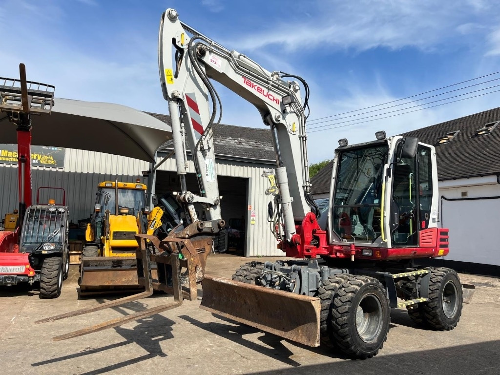 Excavadora de ruedas Takeuchi TB 295 W: foto 6