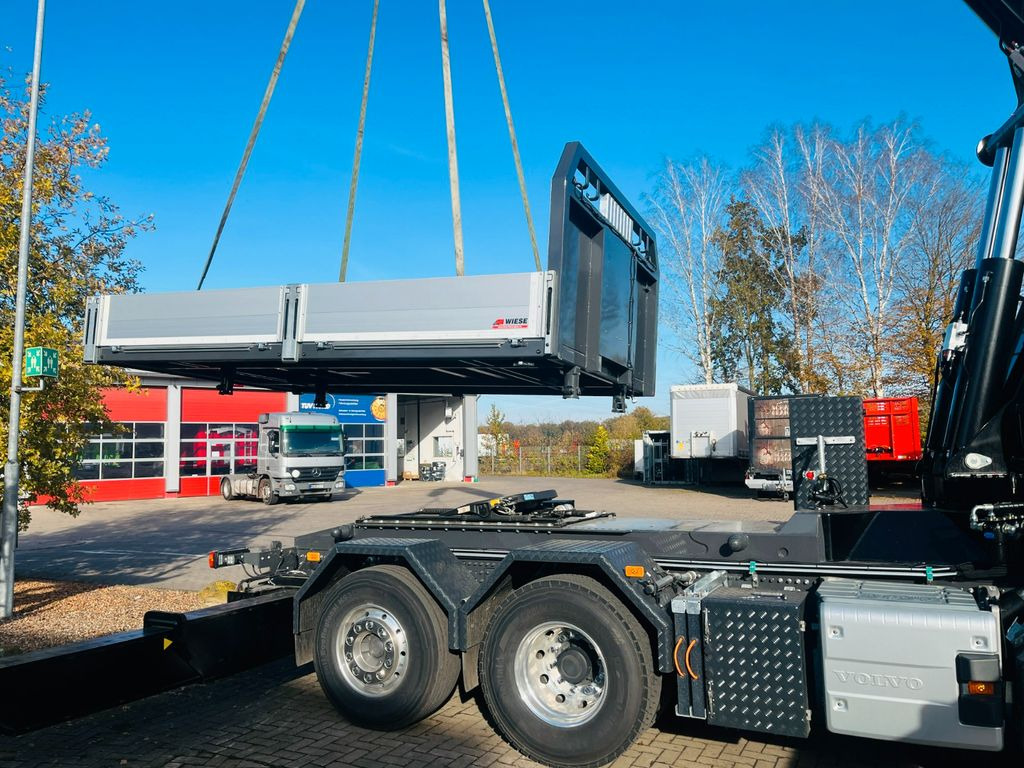 Camión caja abierta, Camión grúa nuevo Volvo FH 540 SZM mit F1450 HXP Fly Jib + Winde: foto 12