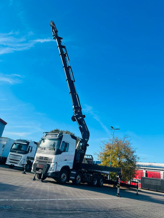 Camión caja abierta, Camión grúa nuevo Volvo FH 540 SZM mit F1450 HXP Fly Jib + Winde: foto 9