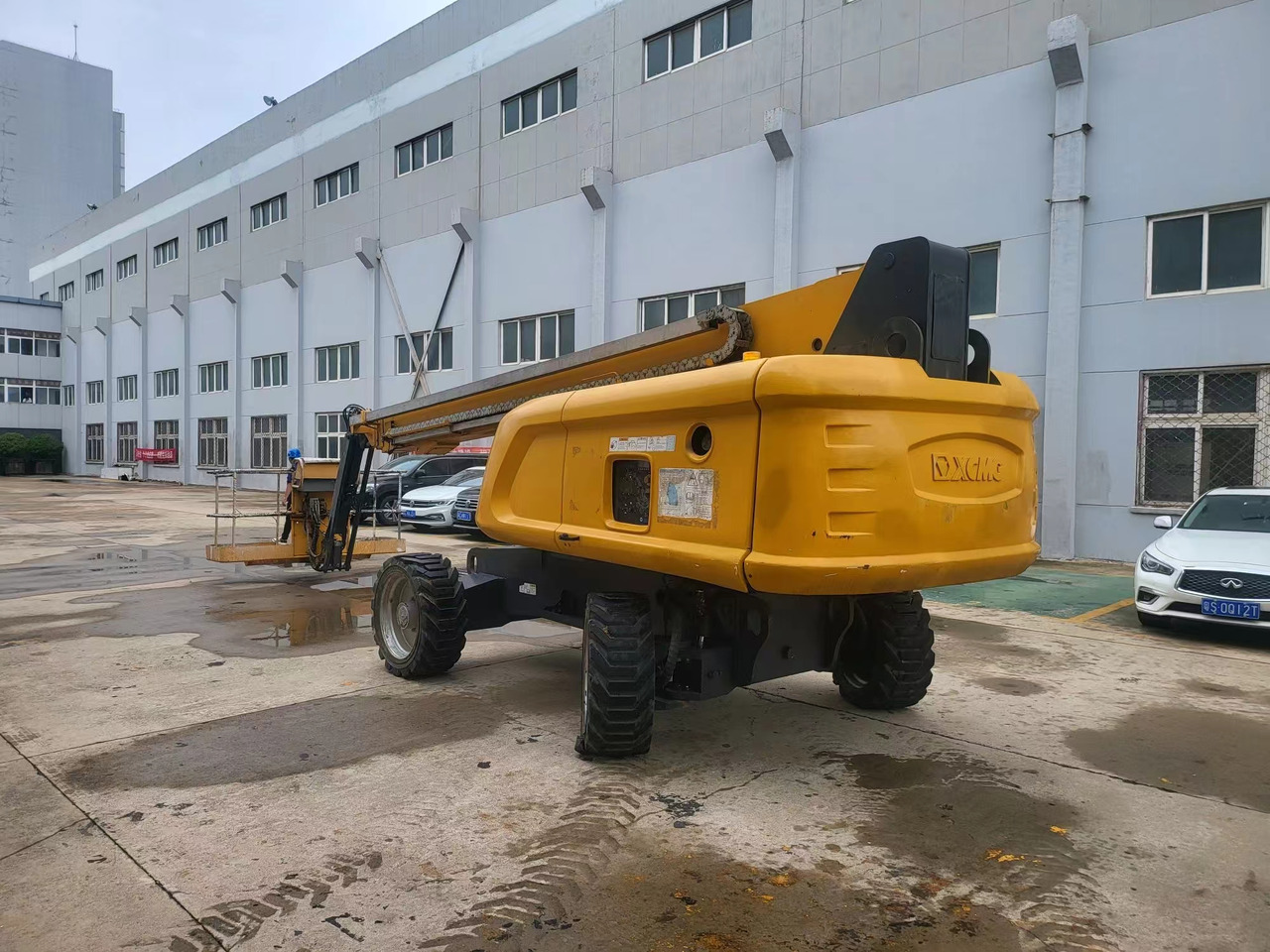 Plataforma telescopica XCMG Official Used Self Propelled Boom Lift 22m GTBZ22S Aerial Work Platform Price List: foto 7