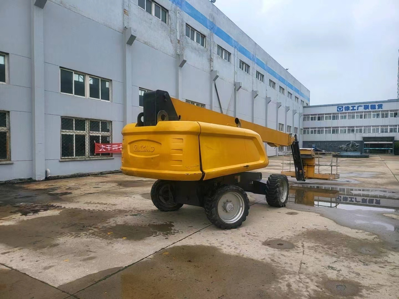 Plataforma telescopica XCMG Official Used Self Propelled Boom Lift 22m GTBZ22S Aerial Work Platform Price List: foto 6