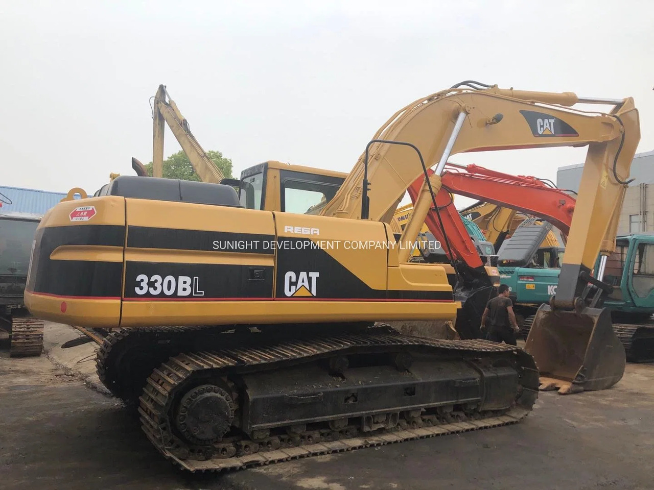 Excavadora de cadenas 30t Heavy Duty Japan Origin Semi Automic Caterpillar 330b 330bl 330 Cralwer Excavator: foto 11