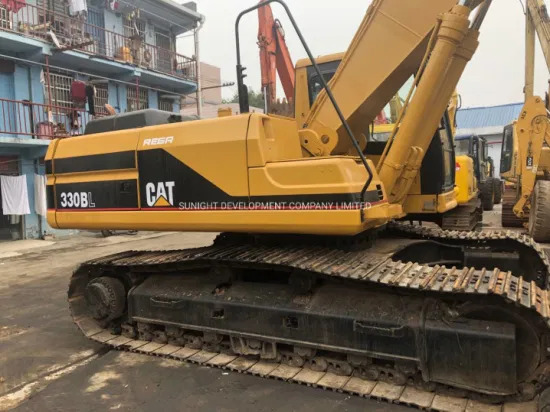 Excavadora de cadenas 30t Heavy Duty Japan Origin Semi Automic Caterpillar 330b 330bl 330 Cralwer Excavator: foto 7