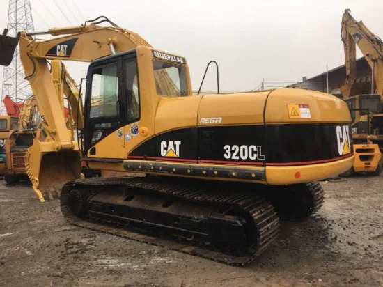 Excavadora de cadenas Japan Imported 20t Used Caterpillar 320cl Excavator, Cat 320c Crawler Excavator with Original Cat 3306 Engine for Sale: foto 8