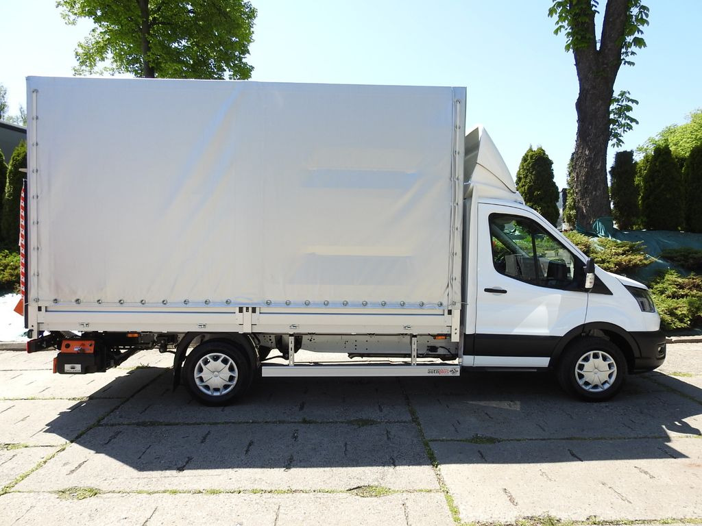 Furgoneta con lona nuevo Ford TRANSIT PRITSCHE PLANE 8 PALETTEN AUFZUG A/C: foto 7