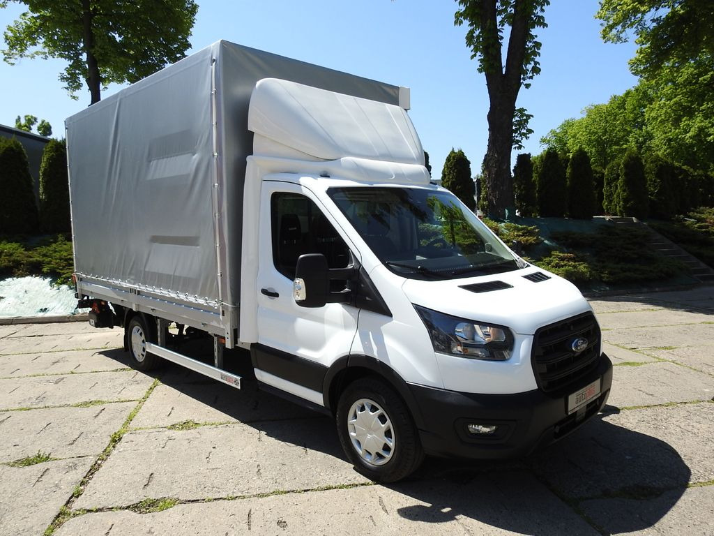 Furgoneta con lona nuevo Ford TRANSIT PRITSCHE PLANE 8 PALETTEN AUFZUG A/C: foto 22