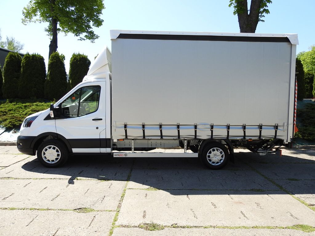 Furgoneta con lona nuevo Ford TRANSIT PRITSCHE PLANE 8 PALETTEN AUFZUG A/C: foto 8