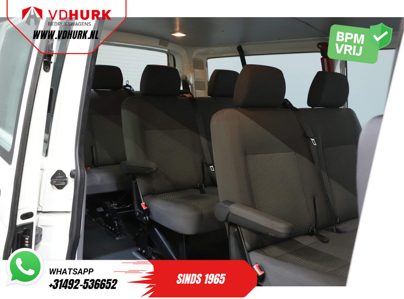 Minibús, Furgoneta de pasajeros Volkswagen Transporter Kombi 2.0 TDI 140 pk DSG Aut. L2 Combi BPM Vrij! € 19.897,- Incl. BTW 9 Persoons/ 9 P/ Airco/ Cruise: foto 14